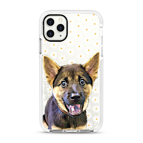 iPhone Ultra-Aseismic Case - WHITE DAISY 2